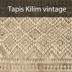 Tapis persan - Tapis Kilim vintage